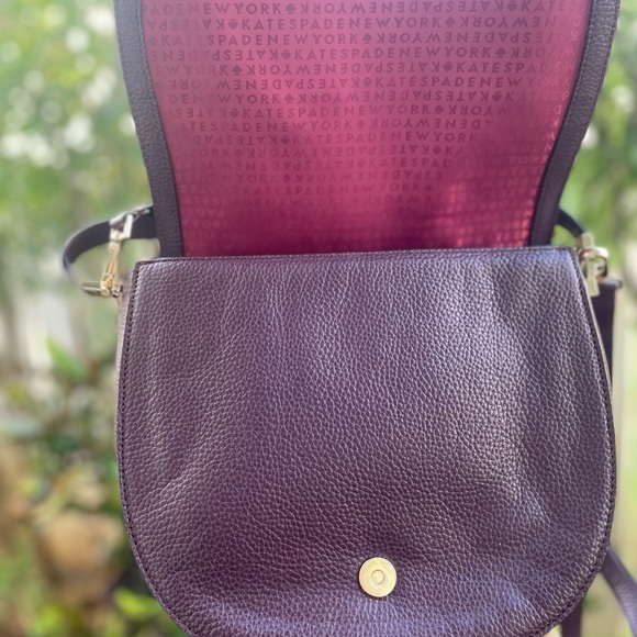 Kate Spade Deep Purple Crossbody Bag - Picture 2 of 8